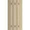 Ekena Millwork Rustic Four Board Spaced Board-n-Batten Riverwood Faux Wood Shutters, 23 1/2W x 32H, PR SHUBSS23X32RWPR - alternate 17